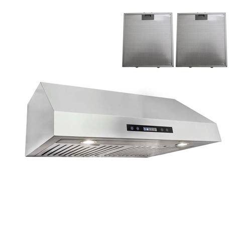 cosmo umc 30 stainless steel under cabinet range hood 30|under cabinet range hood digital.